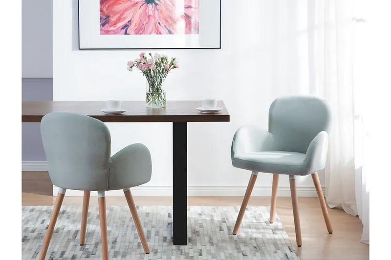 Brookville Stol Set Om 2 St - Grå - Möbler - Stolar & fåtöljer - Matstol & köksstol