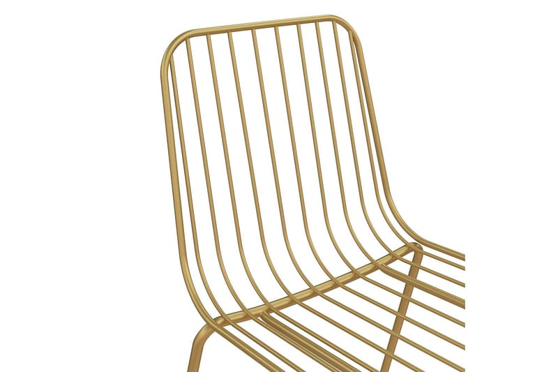 Caden Matstol Guld 2-pack - Dorel Home - Möbler - Stolar & fåtöljer - Matstol & köksstol