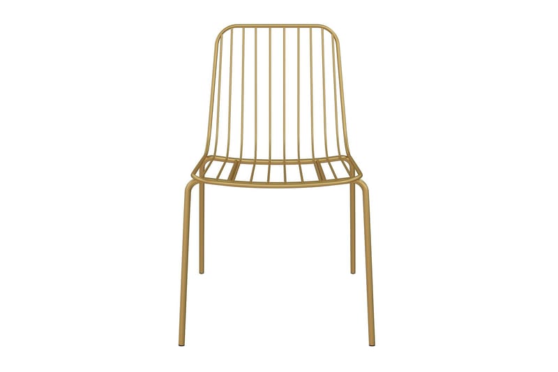 Caden Matstol Guld 2-pack - Dorel Home - Möbler - Stolar & fåtöljer - Matstol & köksstol