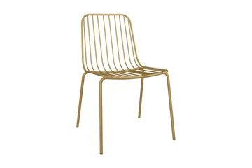 Caden Matstol Guld 2-pack - Dorel Home - Möbler - Stolar & fåtöljer - Matstol & köksstol