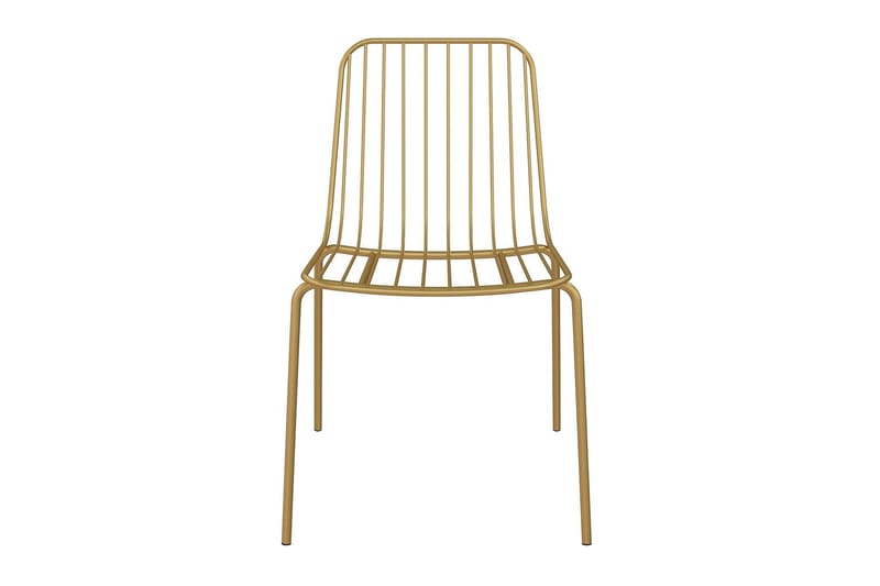 Caden Matstol Guld 2-pack - Dorel Home - Möbler - Stolar & fåtöljer - Matstol & köksstol