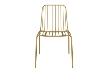 Caden Matstol Guld 2-pack - Dorel Home - Möbler - Stolar & fåtöljer - Matstol & köksstol