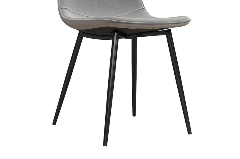 Calvin Matstol Grå 2-pack - Dorel Home - Möbler - Stolar & fåtöljer - Matstol & köksstol