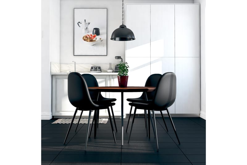 Calvin Matstol Svart - Dorel Home - Möbler - Stolar & fåtöljer - Matstol & köksstol