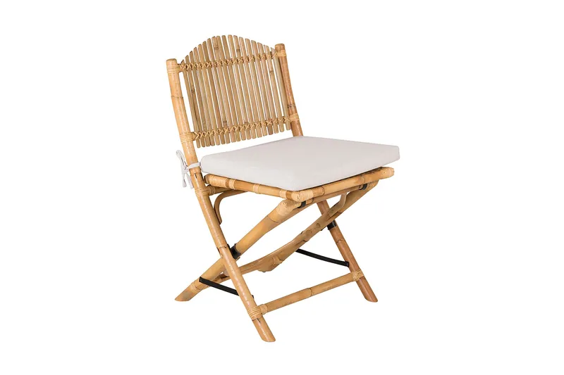 Cane Matstol med Dyna, Brun