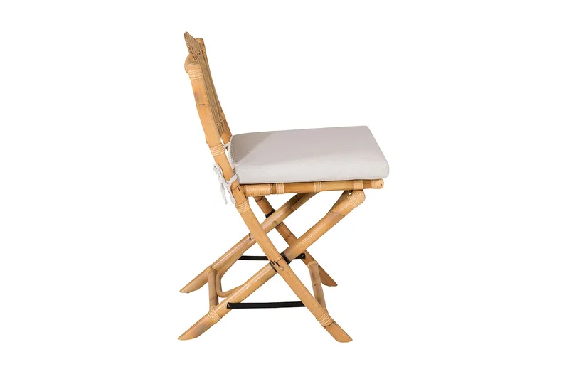 Cane Matstol med Dyna - Brun - Möbler - Stolar & fåtöljer - Matstol & köksstol