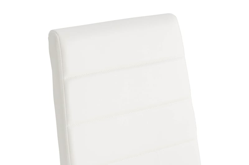 Cibus Matstol Konstläder - Vit/Krom - Möbler - Stolar & fåtöljer - Matstol & köksstol