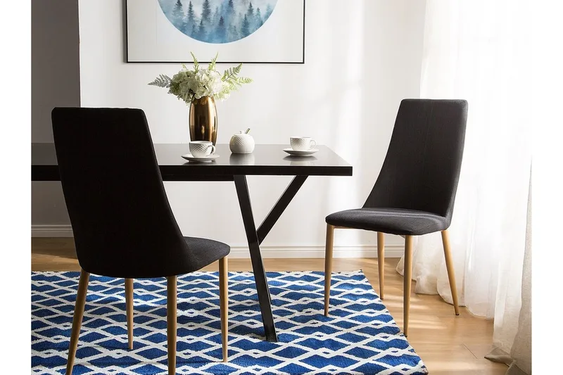 Clayton Stol Set Om 2 St - Svart - Möbler - Stolar & fåtöljer - Matstol & köksstol