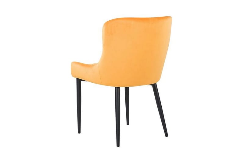 Colino Stol 2-Pack Sammet - Gul - Möbler - Stolar & fåtöljer - Matstol & köksstol