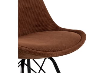 Collina Matstol - Orange/Svart - Möbler - Stolar & fåtöljer - Matstol & köksstol