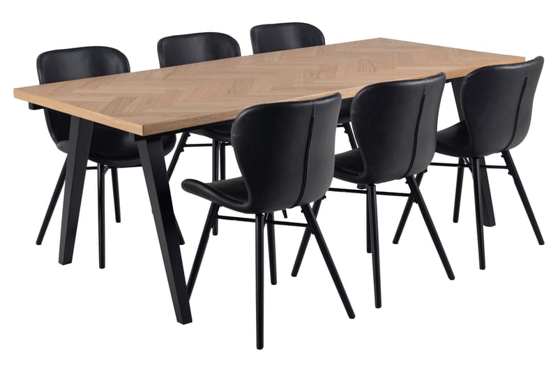 Copor Matstol 2-pack - Svart - Möbler - Stolar & fåtöljer - Matstol & köksstol