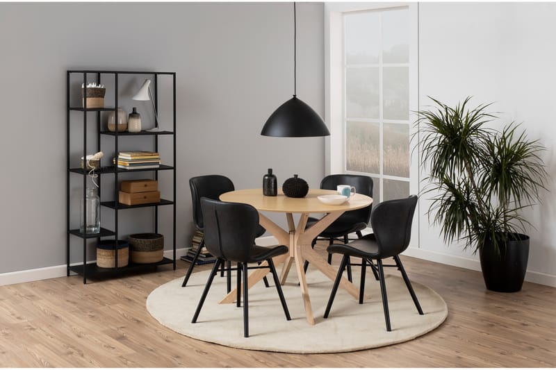 Copor Matstol 2-pack - Svart - Möbler - Stolar & fåtöljer - Matstol & köksstol