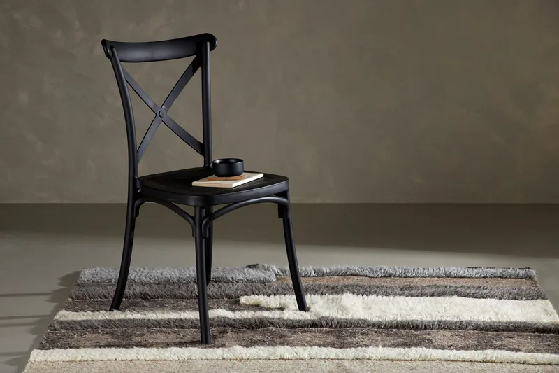 Crosett Matstol - Svart - Möbler - Stolar & fåtöljer - Matstol & köksstol