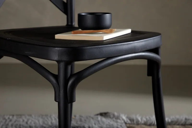 Crosett Matstol - Svart - Möbler - Stolar & fåtöljer - Matstol & köksstol