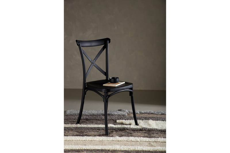 Crosett Matstol - Svart - Möbler - Stolar & fåtöljer - Matstol & köksstol