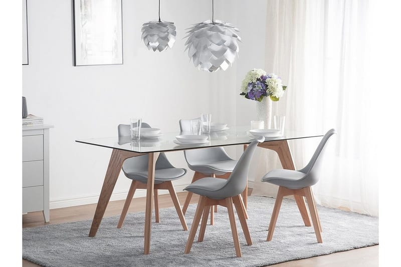 Dakota Ii Stol Set Om 2 St - Grå/Brun - Möbler - Stolar & fåtöljer - Matstol & köksstol