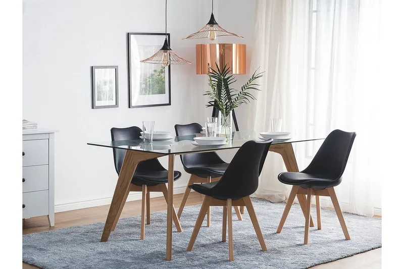 Dakota Ii Stol Set Om 2 St - Svart - Möbler - Stolar & fåtöljer - Matstol & köksstol