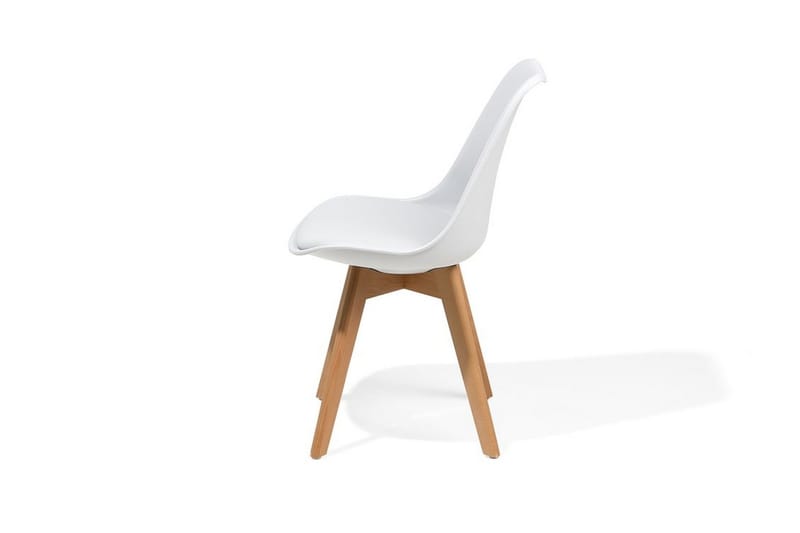 Dakota Ii Stol Set Om 2 St - Vit/brun - Möbler - Stolar & fåtöljer - Matstol & köksstol