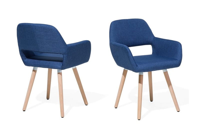 Devlen Stol 2-Pack - Blå - Möbler - Stolar & fåtöljer - Matstol & köksstol