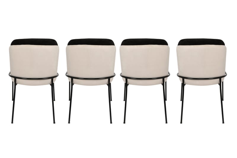 Dorellez Matstol 4-Pack - Svart - Möbler - Stolar & fåtöljer - Matstol & köksstol