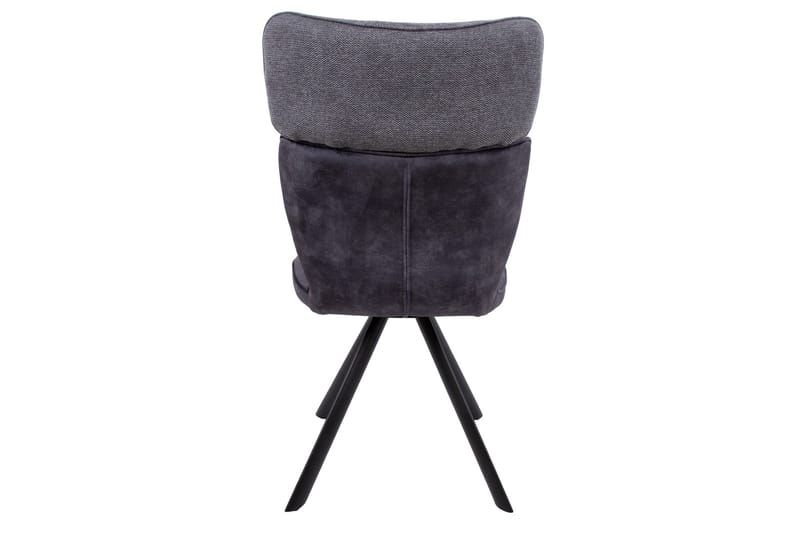 Eddy Stol Mörkgrå Sammet - Möbler - Stolar & fåtöljer - Matstol & köksstol