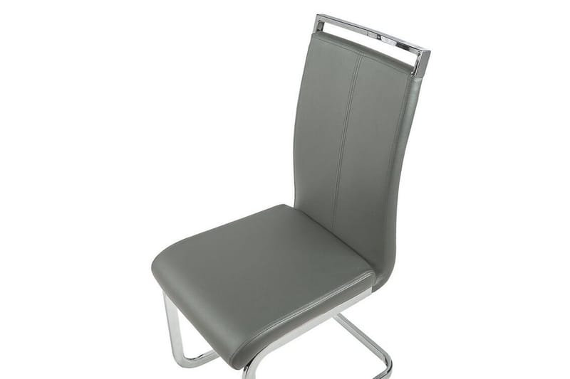 Greedin Matstol 2-pack - Konstläder/Grå - Möbler - Stolar & fåtöljer - Matstol & köksstol