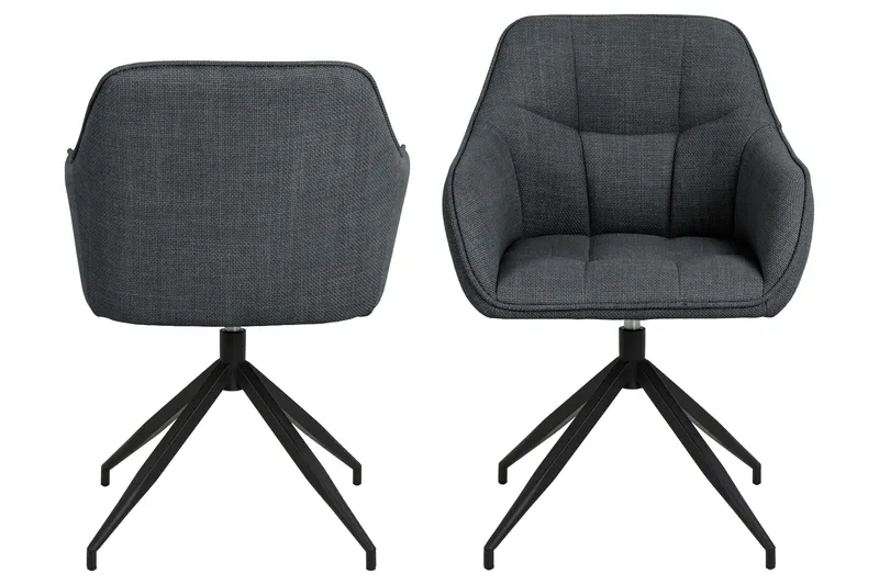 Harford Karmstol - Grå - Möbler - Stolar & fåtöljer - Matstol & köksstol