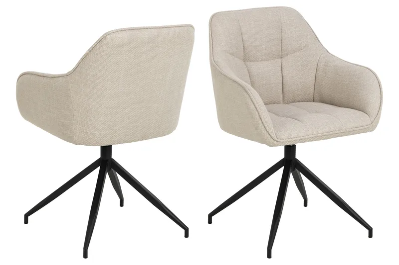 Harford Karmstol - Ljusbeige - Möbler - Stolar & fåtöljer - Matstol & köksstol