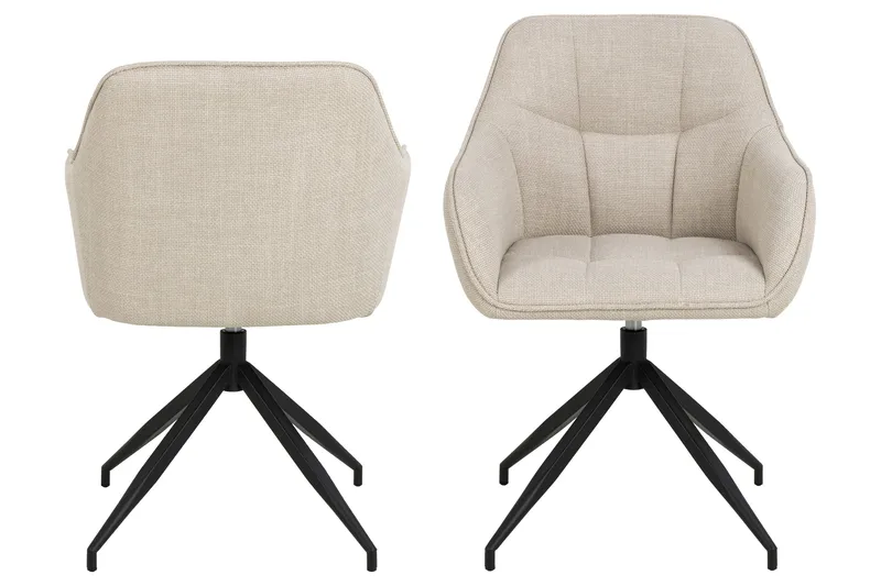 Harford Karmstol - Ljusbeige - Möbler - Stolar & fåtöljer - Matstol & köksstol