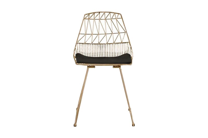 Harlan Stol Set Om 2 St - Guld - Möbler - Stolar & fåtöljer - Matstol & köksstol