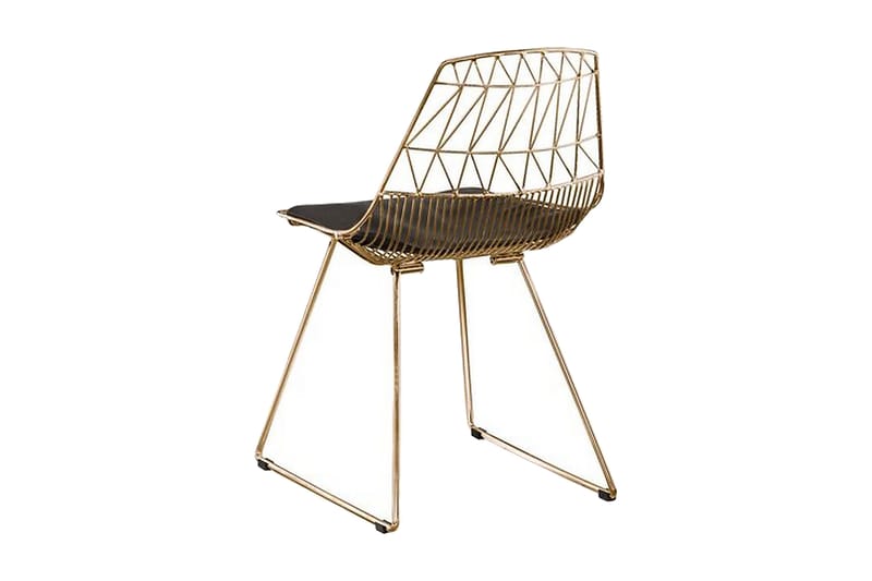 Harlan Stol Set Om 2 St - Guld - Möbler - Stolar & fåtöljer - Matstol & köksstol