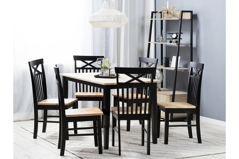 Houston Stol Set Om 2 St - Trä/Natur - Möbler - Stolar & fåtöljer - Matstol & köksstol