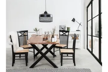 Houston Stol Set Om 2 St - Trä/Natur - Möbler - Stolar & fåtöljer - Matstol & köksstol