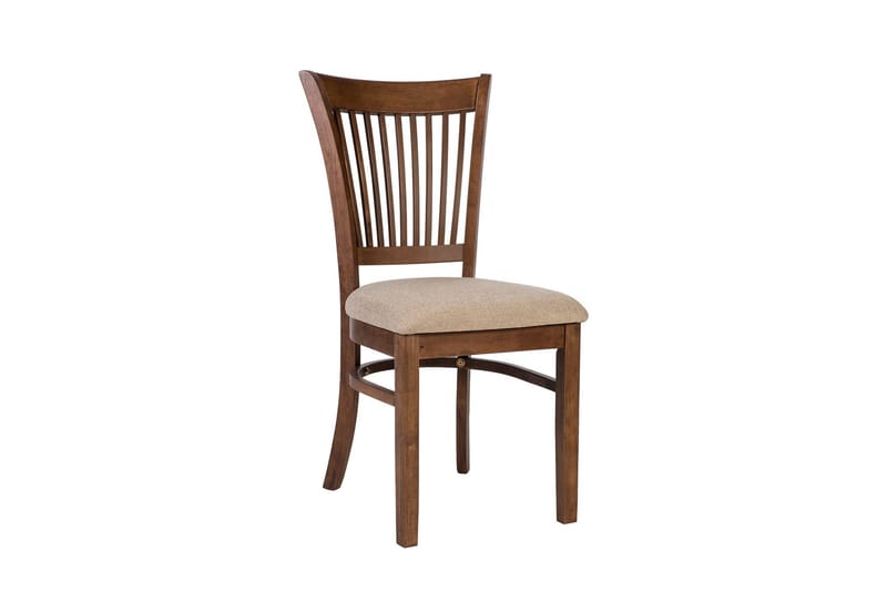 Joy Matstol i Tyg med Träben, Beige