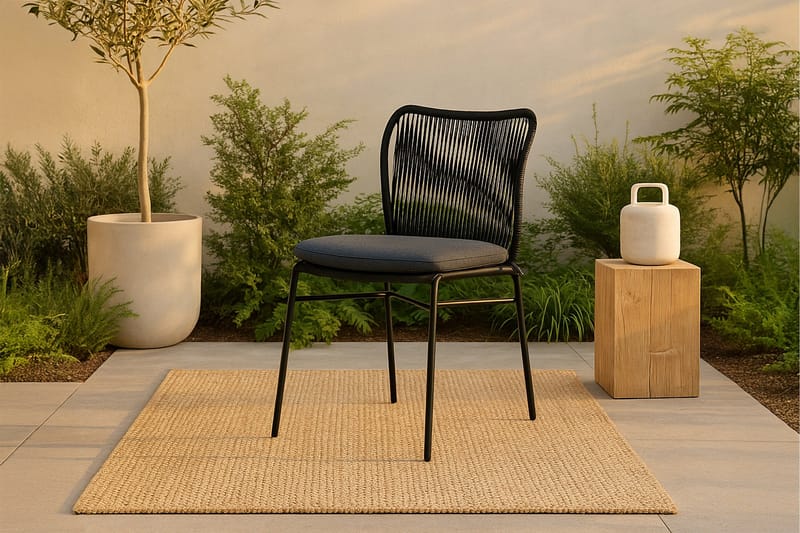 Julian Matstol Stapelbar - Svart - Möbler - Stolar & fåtöljer - Matstol & köksstol