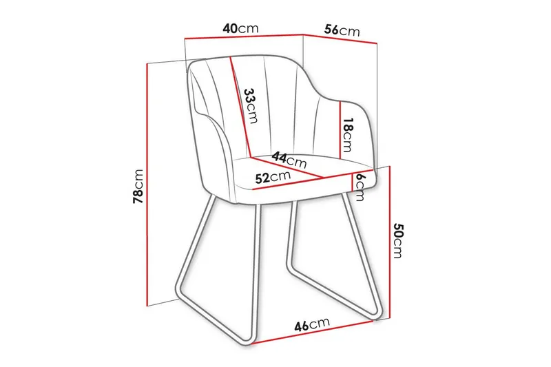 Kintore Matstol - Svart - Möbler - Stolar & fåtöljer - Matstol & köksstol