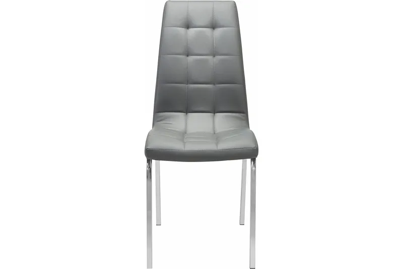 Laima Matstol Konstläder 2-pack - Grå - Möbler - Stolar & fåtöljer - Matstol & köksstol