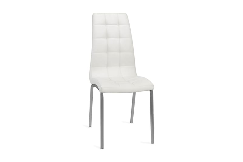 Laima Matstol Konstläder 2-pack, Vit