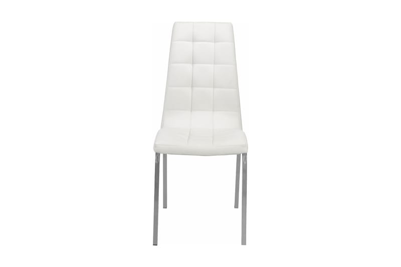 Laima Matstol Konstläder 2-pack - Vit - Möbler - Stolar & fåtöljer - Matstol & köksstol