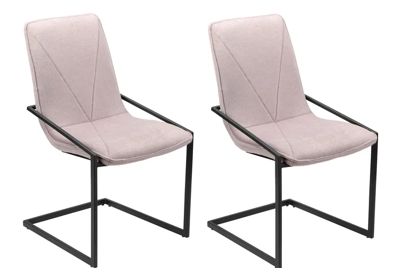 Lamallola Matstol, Silver/Svart