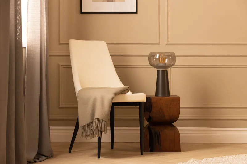 Leone Matstol - Svart/Beige - Möbler - Stolar & fåtöljer - Matstol & köksstol