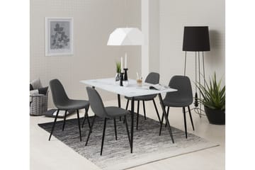 Lilyra Köksstol - Mörkgrå/Svart - Möbler - Stolar & fåtöljer - Matstol & köksstol