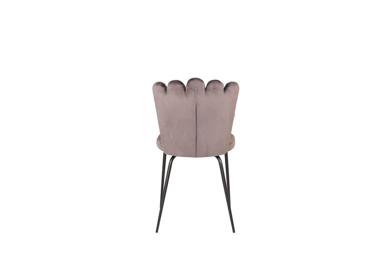 Limhamn Karmstol Sammet - Grå - Möbler - Stolar & fåtöljer - Matstol & köksstol