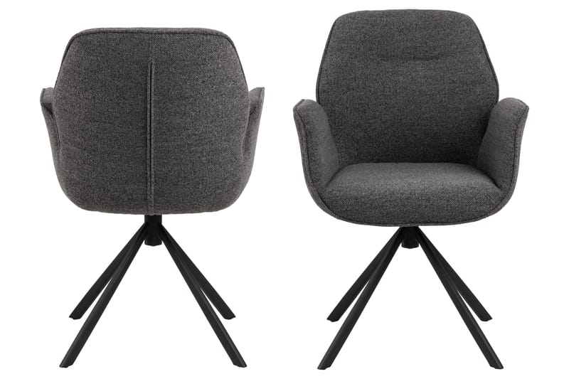 Lipie Karmstol - Grå - Möbler - Stolar & fåtöljer - Matstol & köksstol