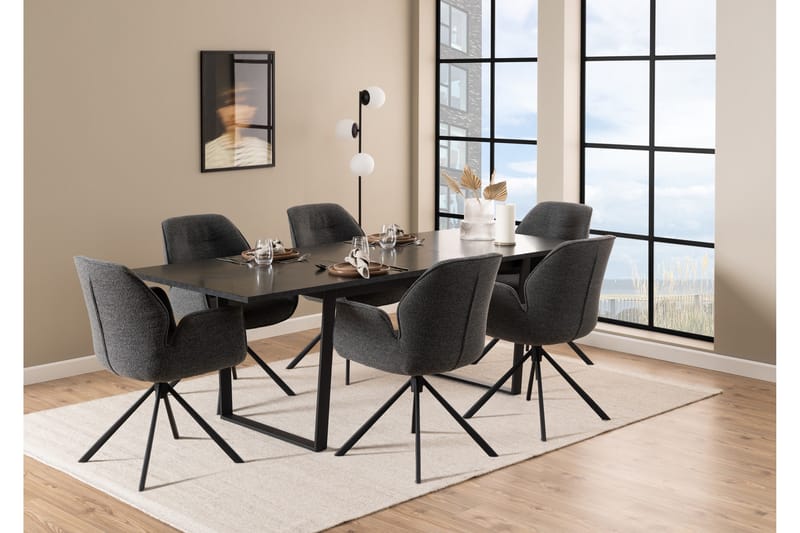 Lipie Karmstol - Grå - Möbler - Stolar & fåtöljer - Matstol & köksstol