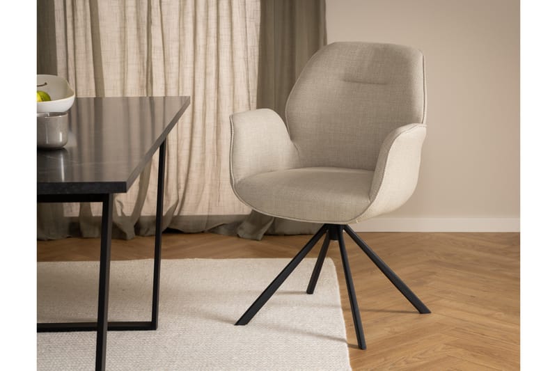Lipie Karmstol - Ljusbeige - Möbler - Stolar & fåtöljer - Matstol & köksstol