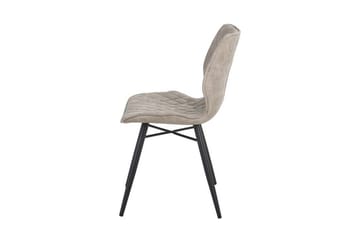 Lisle Matstol i Konstläder med Eukalyptusutseende - Beige - Möbler - Stolar & fåtöljer - Matstol & köksstol