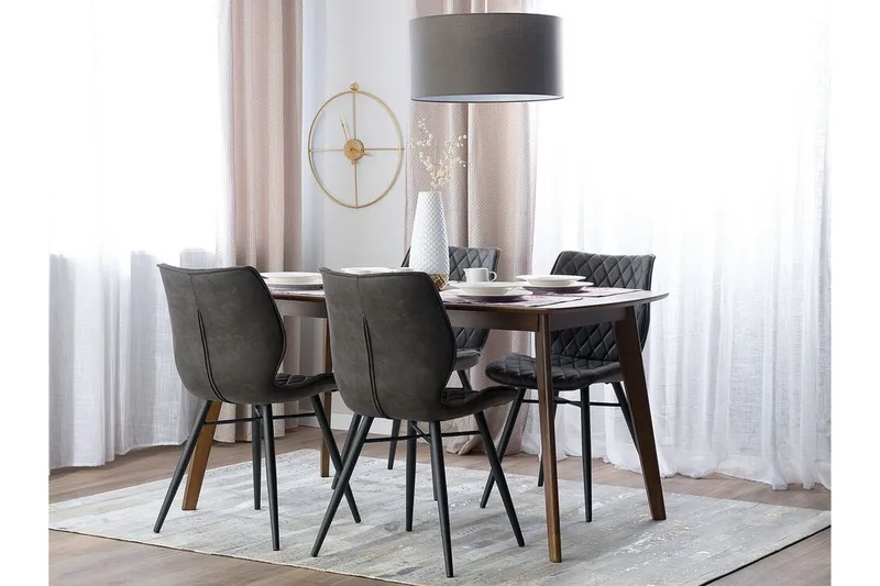 Lisle Stol Set Om 2 St - Grå - Möbler - Stolar & fåtöljer - Matstol & köksstol