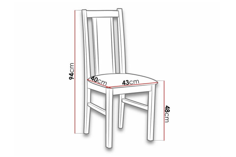 Lufti Matstol - Brun - Möbler - Stolar & fåtöljer - Matstol & köksstol