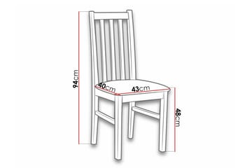 Lufti Matstol - Brun - Möbler - Stolar & fåtöljer - Matstol & köksstol